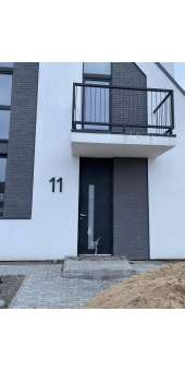 НАШІ РОБОТИ Вхідні двері металеві в будинок з МДФ накладками